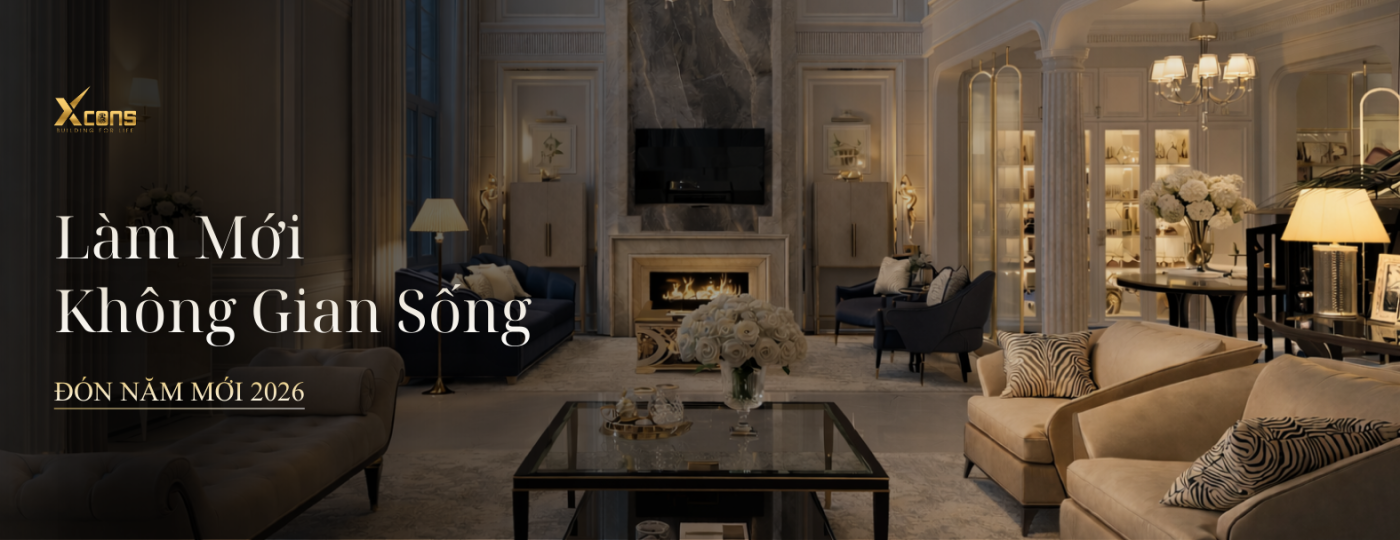 Làm Mới Không Gian Sống Đón Năm Mới 2026: Nhà Đẹp & Ấm Hơn Mỗi Ngày