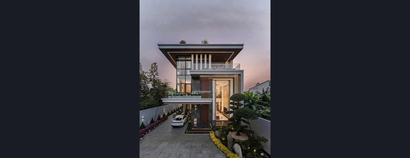 Ms Nga Villa — Biệt Thự Hiện Đại 1.040m² : Hành Trình Từ Bản Vẽ Đến Bàn Giao