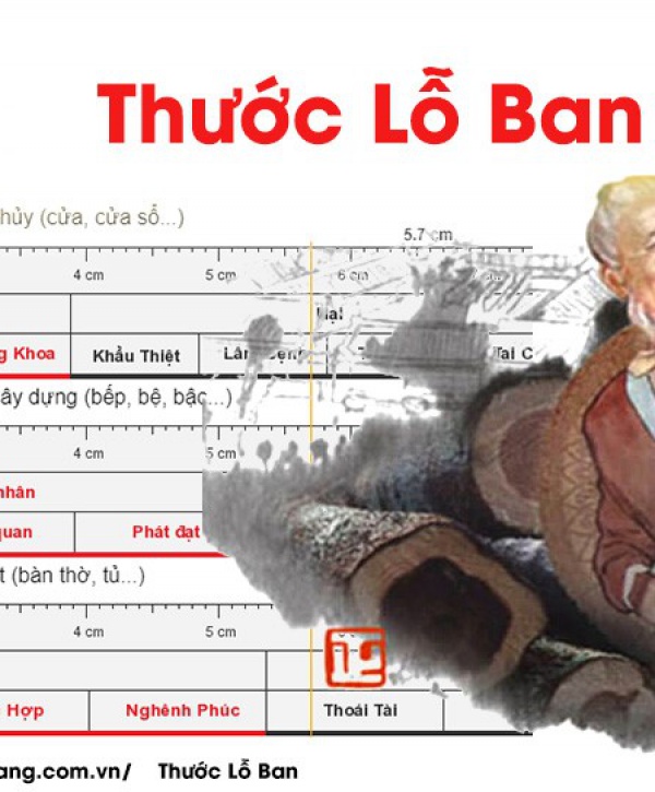 Bảng kích thước lỗ ban cửa chuẩn phong thủy 2024