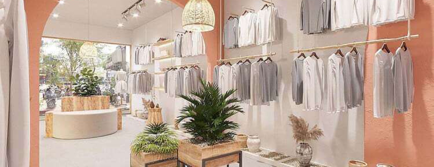 Thiết kế showroom quần áo đẹp, chuyên nghiệp nhất